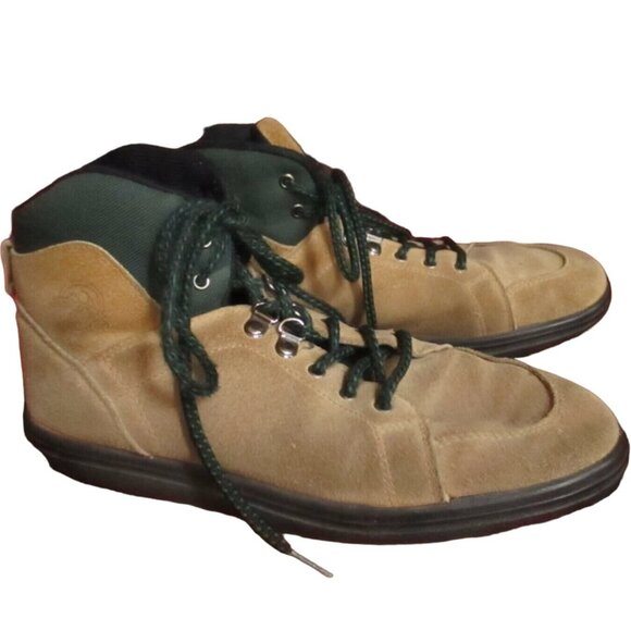 Vintage Women’s Hiking Boots 10 1990's ROCK ROAD Brown Suede Trail Outdoor - Picture 1 of 11